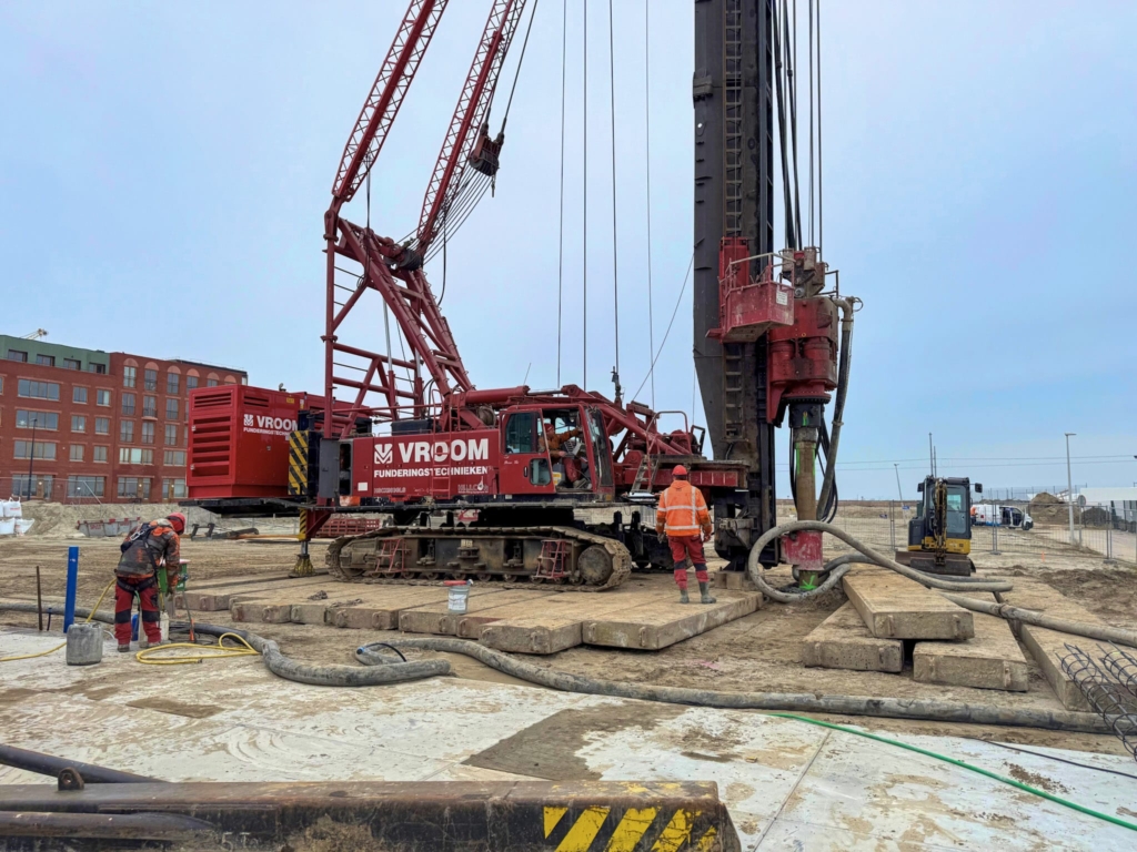 Solide fundering voor duurzaam wonen op Centrumeiland Blok 3